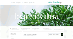 Desktop Screenshot of climatizate.es